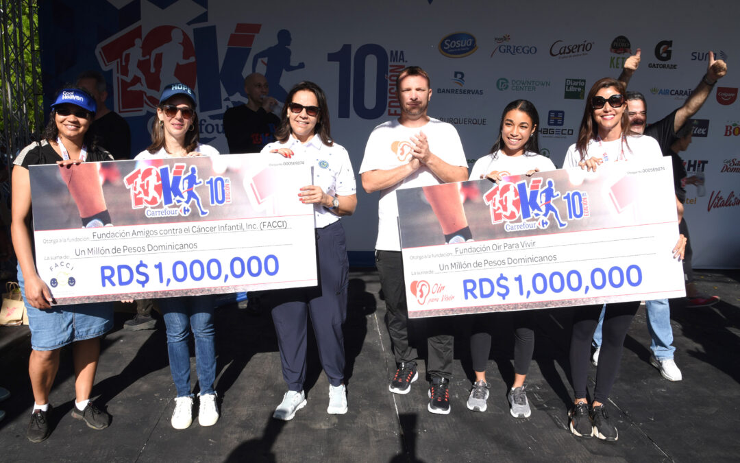 Tenth edition of the Carrefour 10K Race